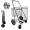 PRIMETRENDZ FOLDING SHOPPING CART DOUBLE BASKET JUMBO SIZE 150LB CA-P5867173 - Like New