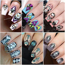 BORN PRETTY Nail Stamping Starter Kit, Nail Art 11 Varnish, 2 Bottles - NEW - Brand New