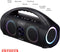 AIWA Portable Boombox - Waterproof Bluetooth Speaker AI7002 - Black Like New