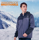 IUREK HEATED JACKET FOR MEN AND WOMEN DETACHABLE HOOD - SIZE: MEN M - GRAY - Like New