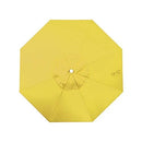 CALIFORNIA UMBRELLA 9-FOOT OFFSET CANTILEVER PATIO UMBRELLA BA908117-F25 LEMON - Like New