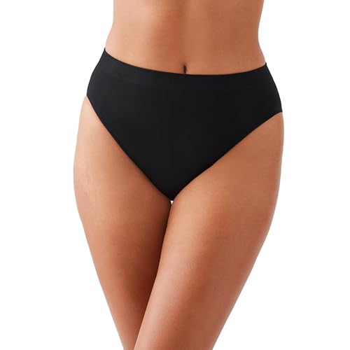 834175 WACOAL WOMEN'S B-SMOOTH HI-CUT BRIEF PANTY BLACK SIZE SMALL - Brand New