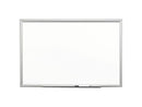 3M Premium Porcelain Dry Erase Board, 72 x 48, White, Aluminum Frame