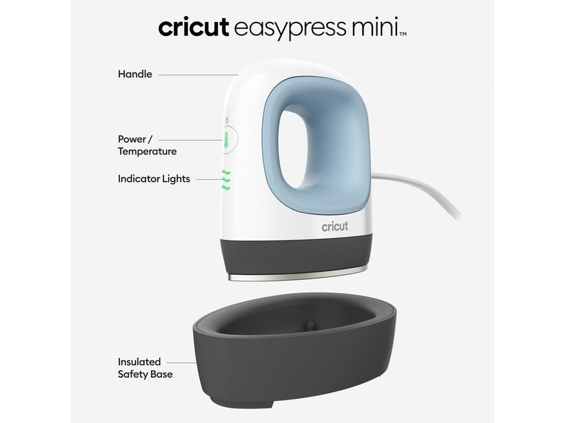 Cricut EasyPress Mini Zen | Blue 2009425