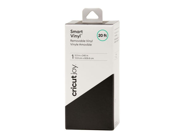 Cricut Joy Smart Vinyl Removable Black | 1 Roll 5.5inx20ft 2008758