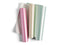 Cricut Premium Vinyl Pearl Metallic Sampler, Spring Permanent | 3 Sheets 12" x