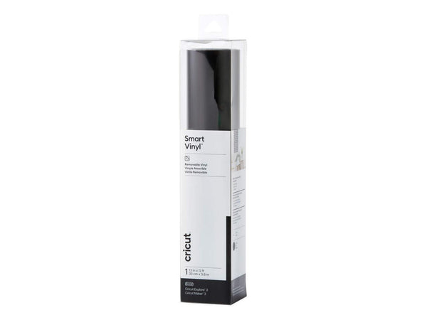 Cricut Smart Vinyl Craft Vinyl - 13" x 12 ft - Black  2008933