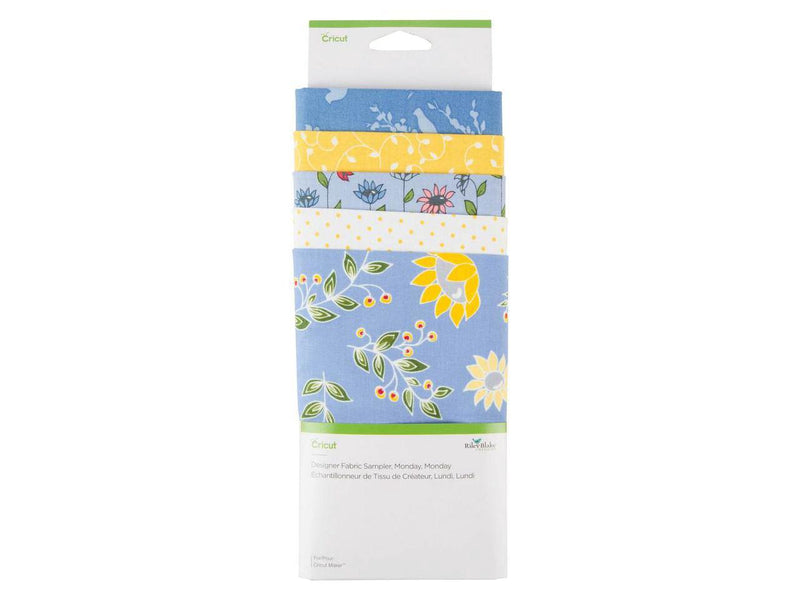 Cricut Designer Fabric Sampler, Monday, Monday | 2005171