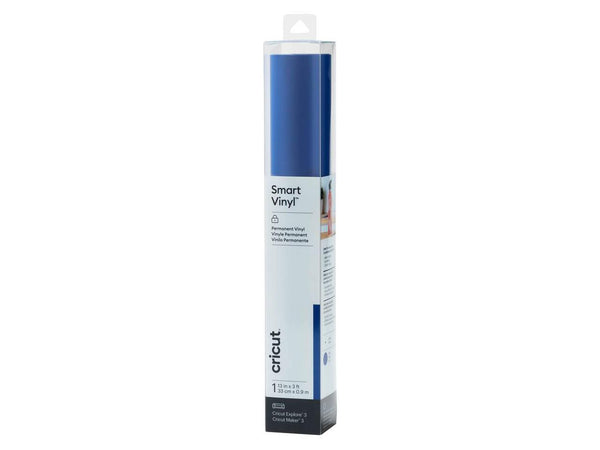 Cricut Smart Vinyl - 13" x 36" - Permanent - Blue  2008514