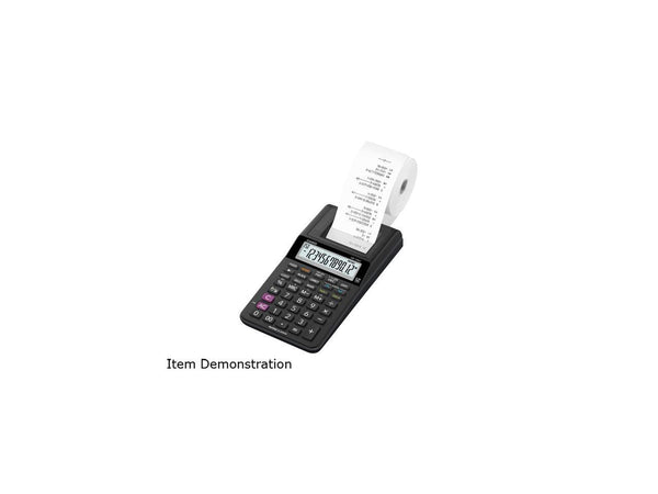 Casio HR-10RC Handheld Portable Printing Calculator, Black Print, 1.6 Lines/Sec