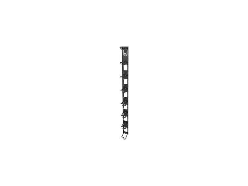 Vertiv Vertical Cable Wire Organizer with 8 Cable Rings - 0U| 2 pcs.| Easy
