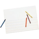 Pacon 2423 Multi-Program Picture Story Paper, 5/8-Inch Long Rule, 12 x 9, White - Brand New