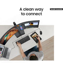 SAMSUNG 49” BUSINESS CURVED ULTRAWIDE DUAL QHD COMPUTER MONITOR LS49C954UANXZA - Like New