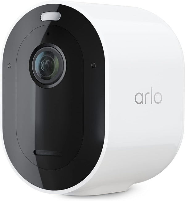 Arlo Pro 4 Spotlight Camera VMC4050P - 1 Pack - White Like New