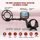 Metal Detector for Adults, Professional Higher Accuracy and Sensitivity, IP68 Like New