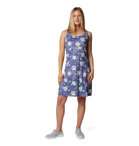 COLUMBIA WOMEN'S PFG FREEZER III DRESS WOMEN 2X BLUEBELL MAROONED - Brand New