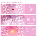 MOODRELISH FOOT SPA BATH Massager HEAT BUBBLES VIBRATION Massage - PINK - Like New