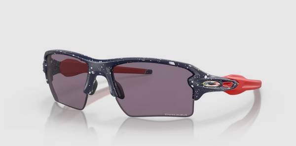 OAKLEY OO9188 Standard Issue Flak 2.0 XL USA Veterans - PRIZM GREY/NAVY SPLATTER - Like New