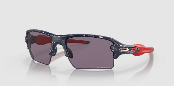 OAKLEY OO9188 Standard Issue Flak 2.0 XL USA Veterans - PRIZM GREY/NAVY SPLATTER Like New