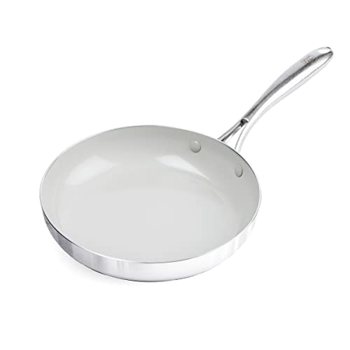 GREENLIFE TRI-PLY STAINLESS STEEL HEALTHY CERAMIC NONSTICK, 11" FRYING PAN - Brand New