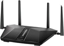 NETGEAR Nighthawk WiFi 6 Router 5-Stream Dual-Band Gigabit AX4200 RAX43 - Blacks - Like New