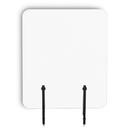 MASTERVISION PROTECTOR SERIES FRAMELESS GLASS DESKTOP DIVIDER 47.2 X 0.16 X 35.4 - Brand New