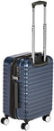 AMAZON BASICS HARDSIDE SPINNER LUGGAGE SUITCASE WHEELS 21" CARRY-ON - NAVY BLUE Like New