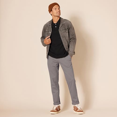AE190196 The Amazon Essentials Men's Athletic-Fit Casual Stretch Chino Pant - Brand New