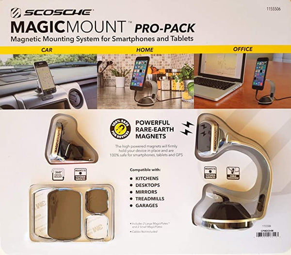 Scosche MagicMount Pro Pack magnetic system for smartphones - Scratch & Dent