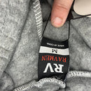 RV RAVMEN MENS JOGGER SWEATPANTS - SIZE: MEN M - LIGHT GRAY - Brand New