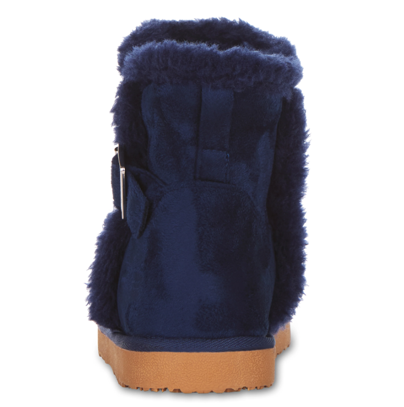 FLOOPI MIA CLASSIC MID-CALF CUT BOOT - SIZE: WOMEN 8 - NAVY - Like New