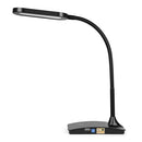 TW LIGHTING IVY LED DESK LAMP WITH USB PORT FOR HOME OFFICE SUPER BRIGHT - BLACK - Like New