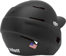 SCHUTT XR1 BASEBALL BATTING HELMET, MATTE BLACK COLOR FOR SENIOR - Like New