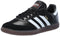 IH6000 ADIDAS UNISEX-ADULT SAMBA INDOOR WOMEN BLACK/WHITE/VIVID RED SIZE 6 - Brand New