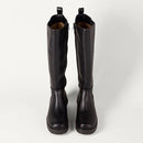 AEWM40197F24 Amazon Essentials Women's Tall Gustavo Chunky Heel Black 10 - Like New