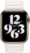 Apple Watch Band - Leather Link (40mm) MJKE3AM/A - M/L - Chalk - Like New