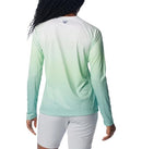 FL2009 COLUMBIA PFG SUPER TIDAL TEE LONG SLEEVE WOMEN 2XL NEW MINT GRADIENT - Brand New