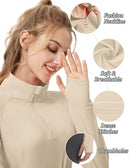 FKEEP WOMEN'S SUN SHIRTS LONG SLEEVE ATHLETIC JACKETS UPF 50+ APRICOT XS - NEW - Brand New