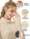 FKEEP WOMEN'S SUN SHIRTS LONG SLEEVE ATHLETIC JACKETS UPF 50+ APRICOT XS - NEW - Brand New