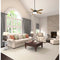 HUNTER PRO'S ENERGY STAR 52-IN NOBLE BRONZE  CEILING FAN LIGHT 5 -BLADE - WALNUT - Like New