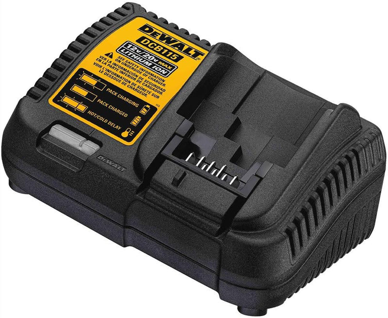DEWALT DCB205-2CK 20V MAX Premium XR Two 5.0Ah Lithium Ion Battery - BLACK - Like New