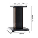 MAYQMAY 15.74 inch(40 cm) Wood Speaker Stands 1 Pair Wood Grain B097RHMPCR - Brand New