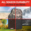 Motor Trend FlexTough Performance All Weather Rubber Car Floor Mats - 3 Piece - Brand New