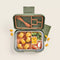CAT & JACK™ DELUXE BENTO BOX 4PC - WHITE - Like New