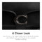 COACH TABBY CHAIN CLUTCH, V5 - BLACK - Like New
