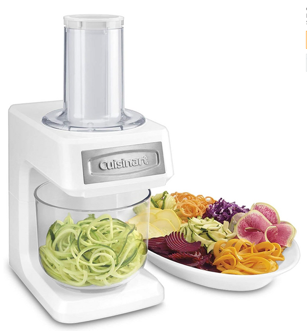 Cuisinart SSL-100 Prep Express Slicer Shredder and Spiralizer White SSL-100 Like New