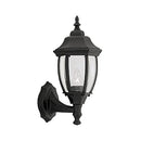 DESIGNERS FOUNTAIN TIVERTON 16.25IN 1-LIGHT OUTDOOR LINE VOLTAGE 2420-BK - BLACK - Like New