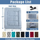 Natsukage Floor MattressThicken Mattress A-GE11015-NAT-USAM022- MATTRESS - GREY - Like New