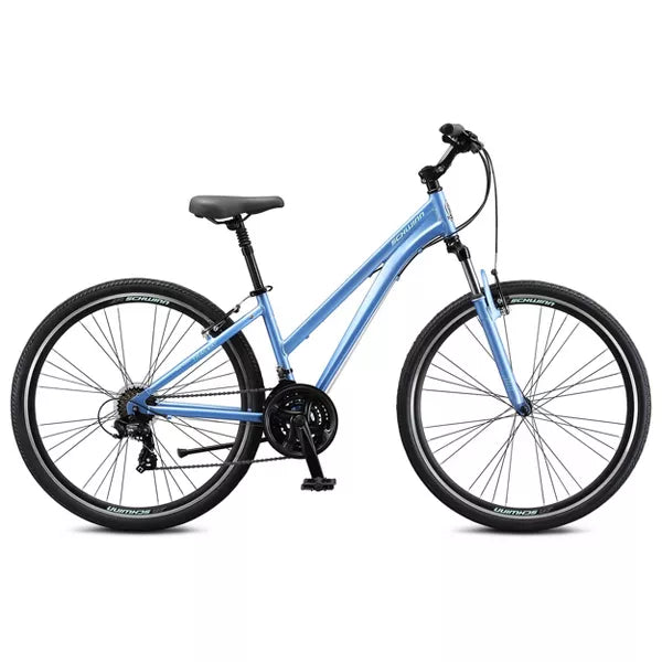 SCHWINN WOMEN'S TRAILWAY 700C/28" HYBRID BIKE - BLUE - Scratch & Dent