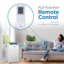 BLACK+DECKER 14,000 BTU PORTABLE AIR CONDITIONER 3-IN-1 AC BPP10WTB - WHITE - Like New